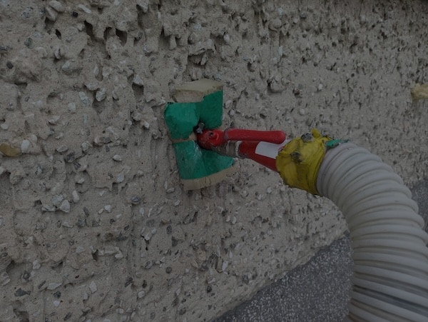 Isolering i mur